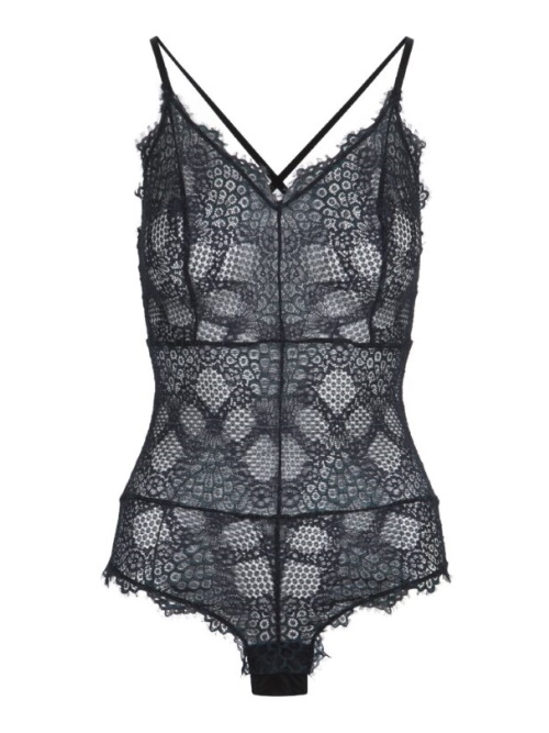 LingaDore Black Peacock zwart body