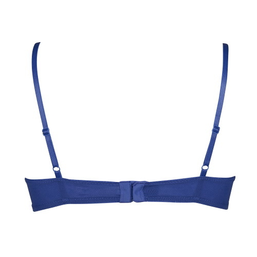 My Basic by After Eden Comfy blauw/lime wireless bh