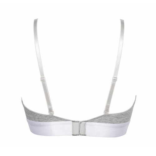 My Basic by After Eden Sporty grey melange wireless bh
