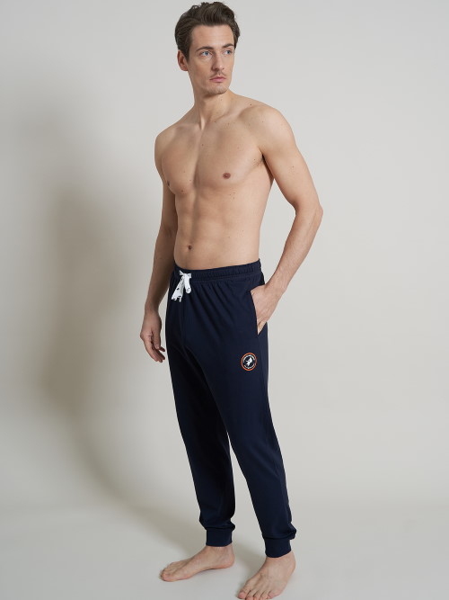 A Fish Named Fred 120010 marine blauw pyjamabroek