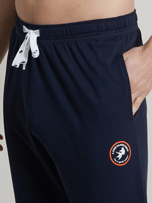 A Fish Named Fred 120010 marine blauw pyjamabroek