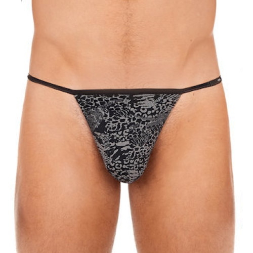 HOM Nairobi zwart heren string