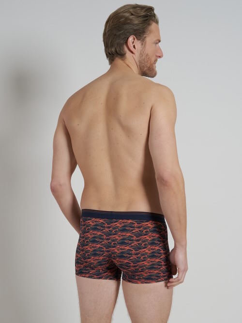 Tom Tailor Blue/Green All over  blauw/print sport boxer