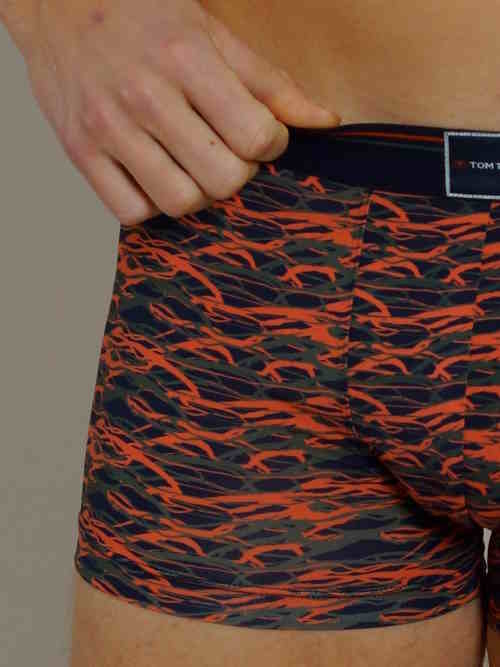 Tom Tailor Blue/Green All over  blauw/print sport boxer