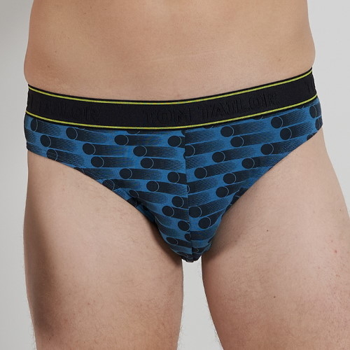 Tom Tailor Black Hole blauw/zwart heren slip