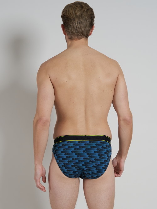 Tom Tailor Black Hole blauw/zwart heren slip