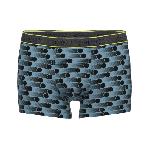 Tom Tailor Black Hole blauw/zwart modal boxershort