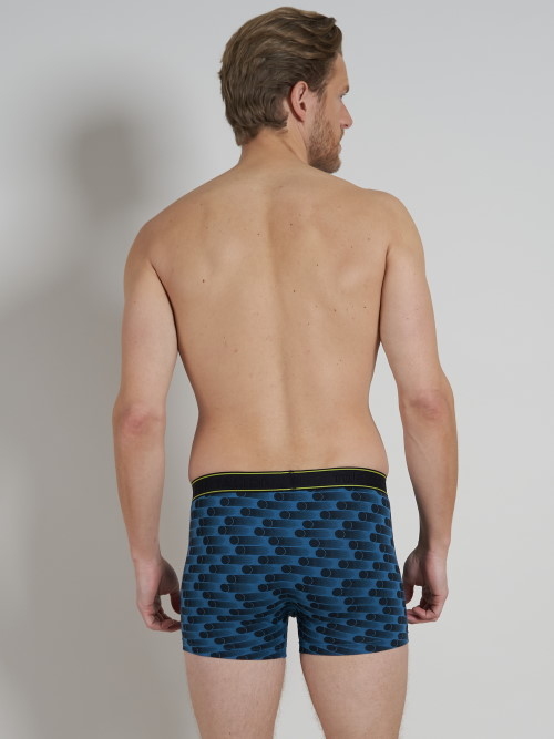 Tom Tailor Black Hole blauw/zwart modal boxershort