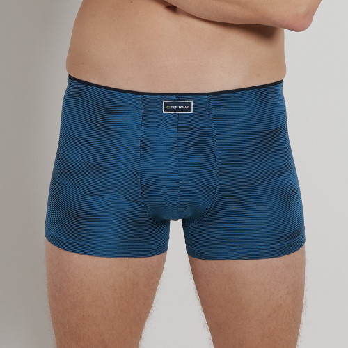 Tom Tailor Wave blauw/zwart sport boxer