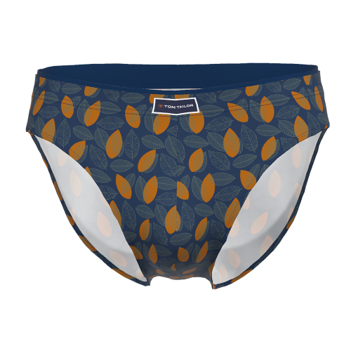 Tom Tailor Autumn grijs/oranje heren slip