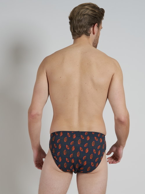 Tom Tailor Autumn grijs/oranje heren slip