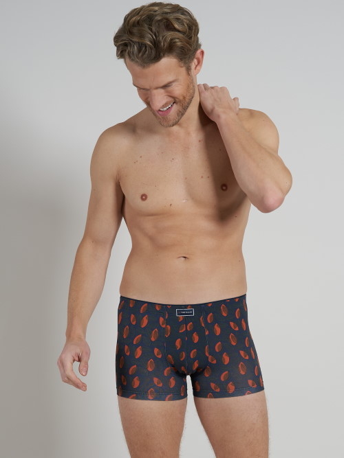 Tom Tailor Autumn grijs/oranje sport boxer