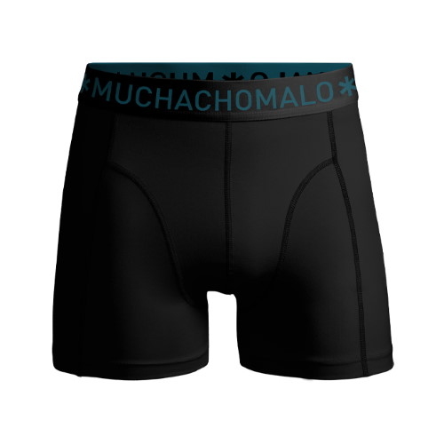 Muchachomalo Basic zwart/blauw jongens boxershort
