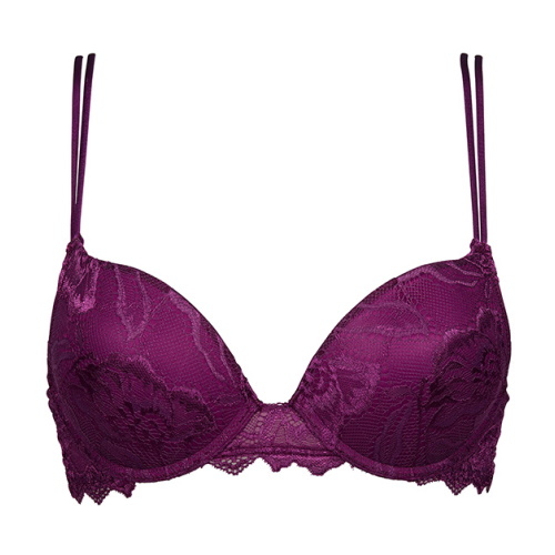 After Eden Anna aubergine push up bh