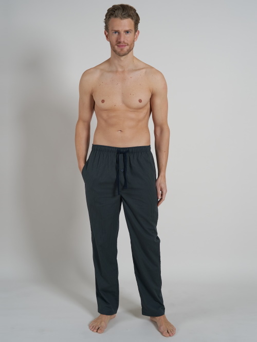 Tom Tailor Checkered groen/print pyjamabroek