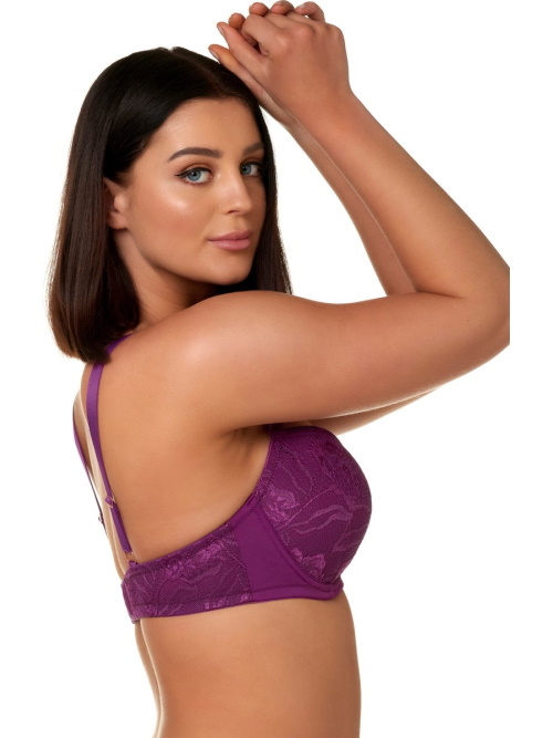 After Eden D-Cup & Up Anna aubergine voorgevormde bh