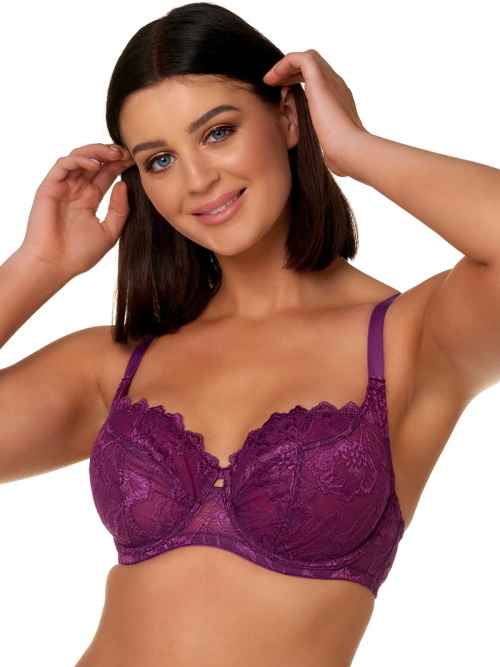 After Eden D-Cup & Up Anna aubergine niet voorgevormde bh