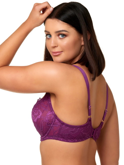 After Eden D-Cup & Up Anna aubergine niet voorgevormde bh