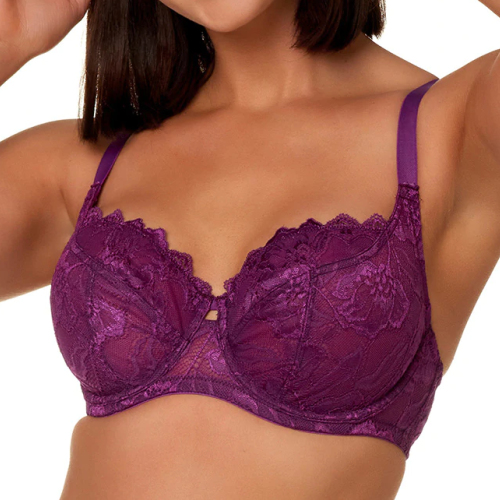 After Eden D-Cup & Up Anna aubergine niet voorgevormde bh