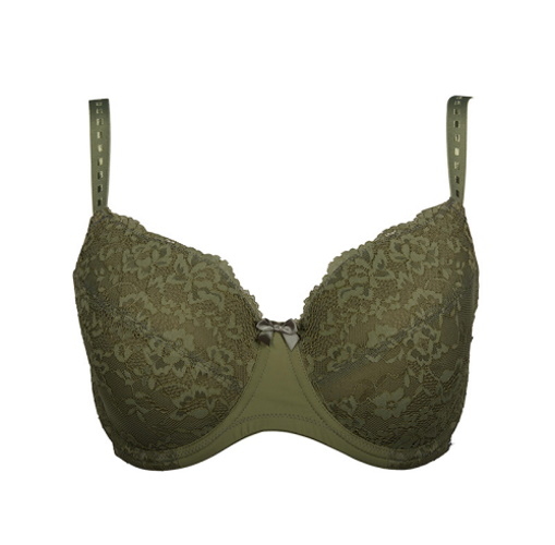 After Eden D-Cup & Up LOÏS khaki voorgevormde bh