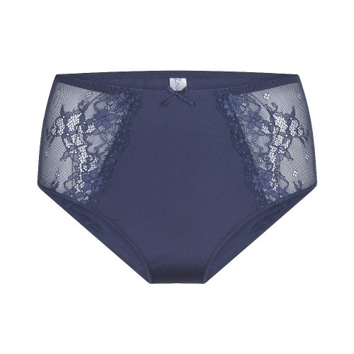 LingaDore Daily Maxi Slip marine blauw high brief