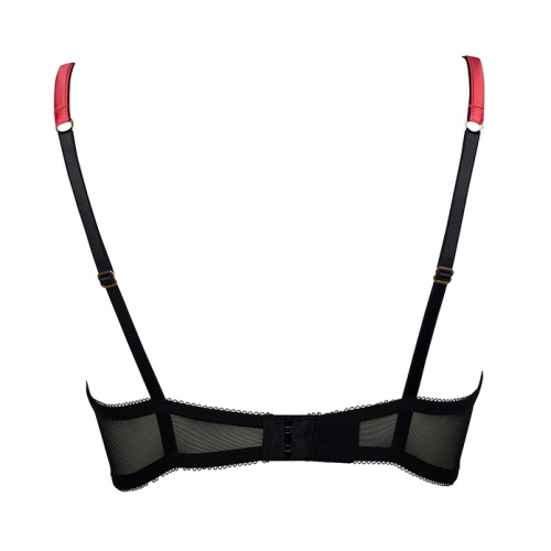 After Eden Norree rood/zwart push up bh