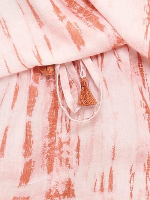 LingaDore Night Tie-Dye Hippie oranje/print slaapshort