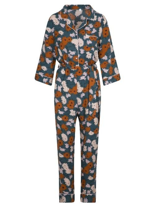 LingaDore Night Retro groen/print jumpsuit