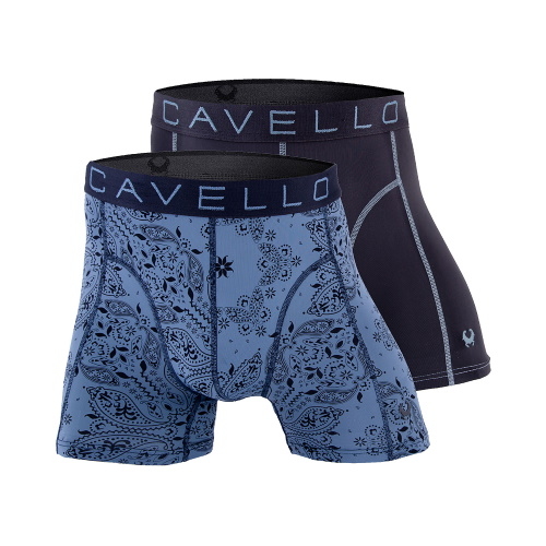 Cavello Paisley jeans blauw sport boxer