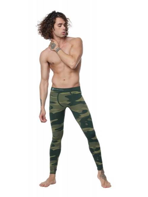 Stark Soul Camouflage groen/print heren thermo broek