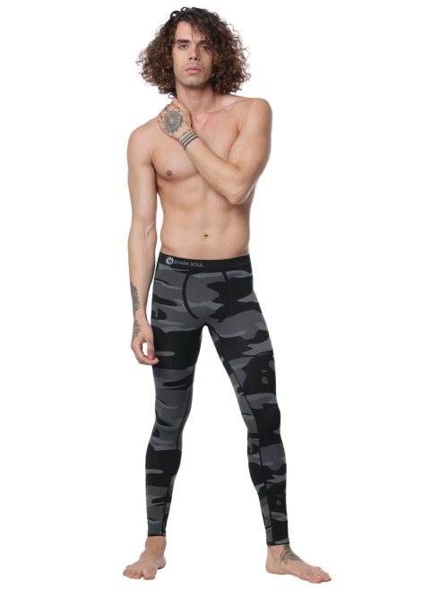 Stark Soul Camouflage grijs/print heren thermo broek