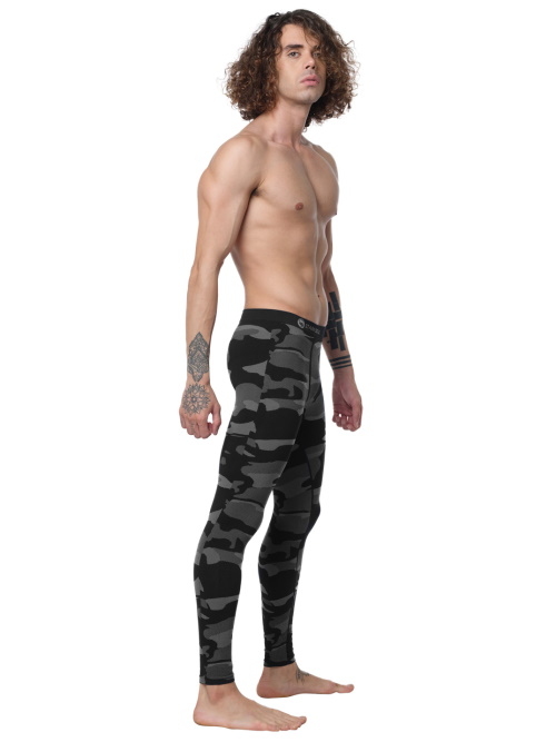 Stark Soul Camouflage grijs/print heren thermo broek