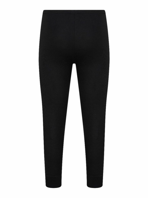 Beeren Ondergoed Long John zwart unisex thermo broek