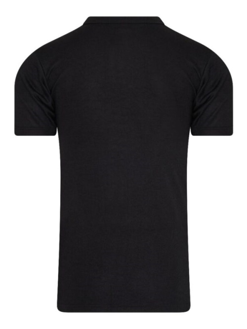 Beeren Ondergoed Basic zwart heren thermo t-shirt