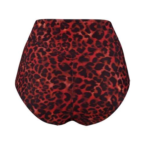 Marlies Dekkers Badmode Panthera rood/zwart bikini broekje