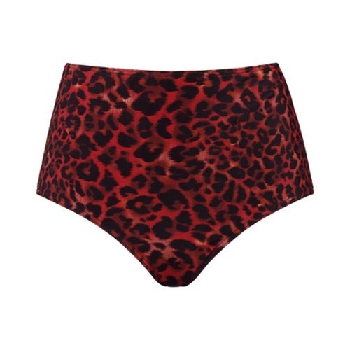 Marlies Dekkers Badmode Panthera rood/zwart bikini broekje