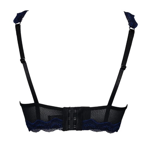 After Eden Noabi zwart/blauw niet voorgevormde bh