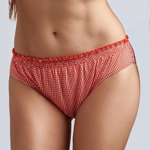 Marlies Dekkers Badmode Côte d'azur  rood/wit bikini broekje