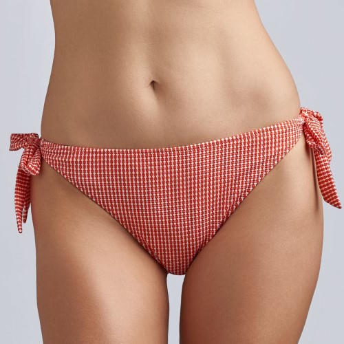 Marlies Dekkers Badmode Côte d'azur  rood/wit bikini broekje