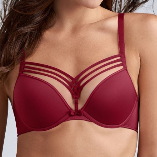 Marlies Dekkers Dame de Paris bordeaux push up bh
