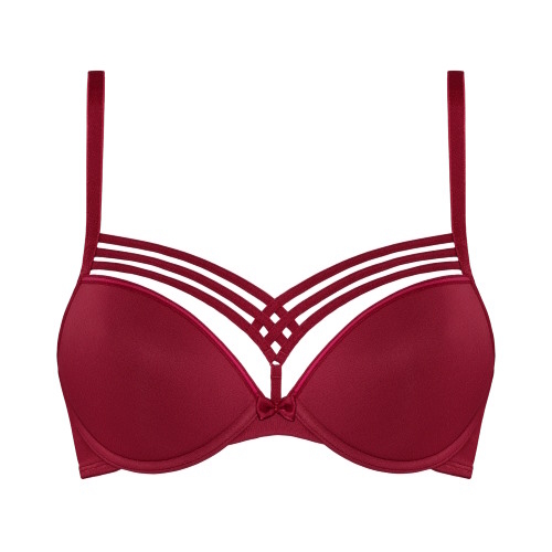 Marlies Dekkers Dame de Paris bordeaux push up bh
