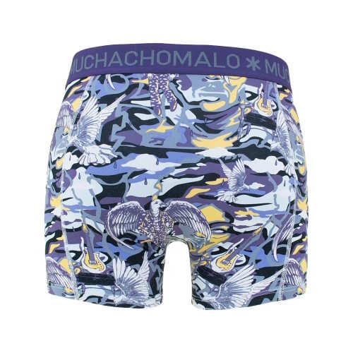 Muchachomalo Prince paars/print boxershort
