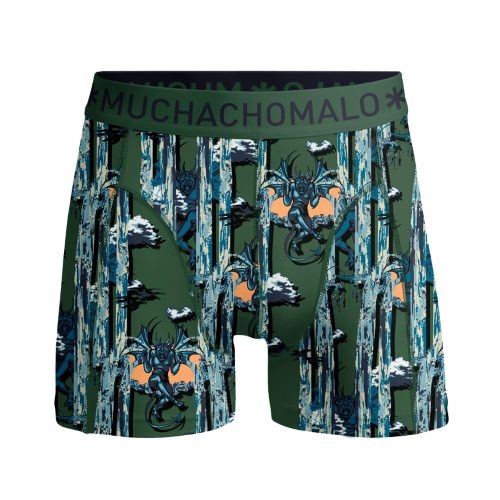Muchachomalo Chasing Waterfalls groen/print boxershort