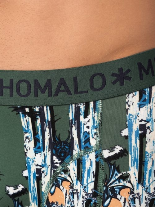 Muchachomalo Chasing Waterfalls groen/print boxershort