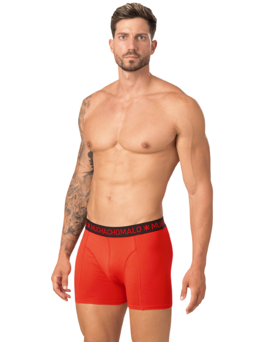 Muchachomalo Basic rood boxershort