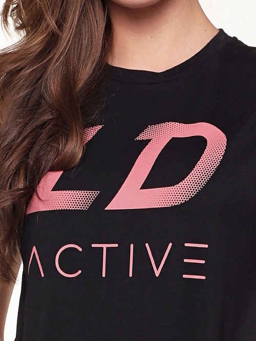 LingaDore ACTIVEWEAR  zwart top / shirt