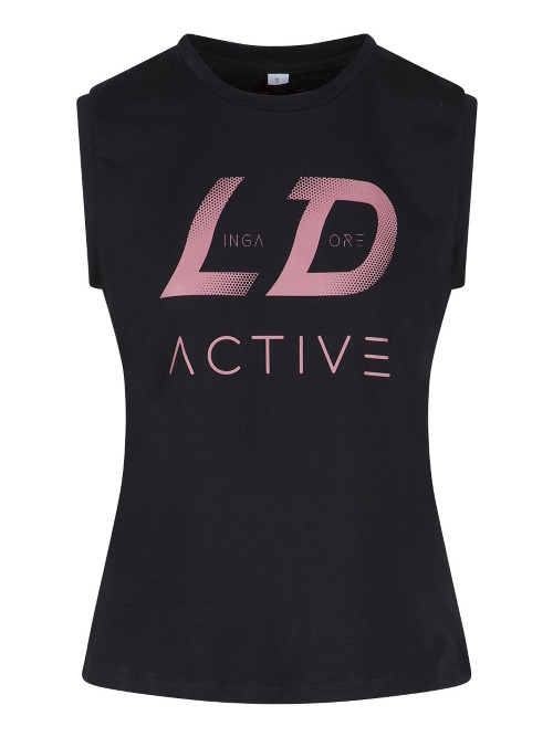 LingaDore ACTIVEWEAR  zwart top / shirt