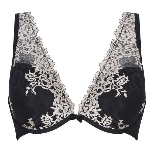 LingaDore Black & Sand zwart/ivoor voorgevormde bh