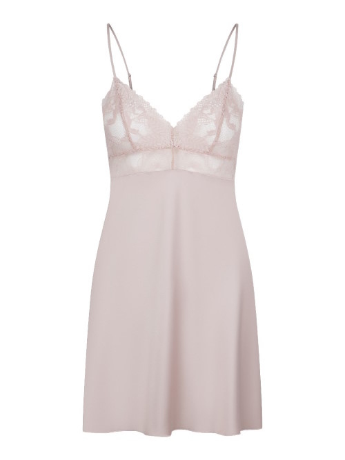 LingaDore Night Dust antique rose slipdress