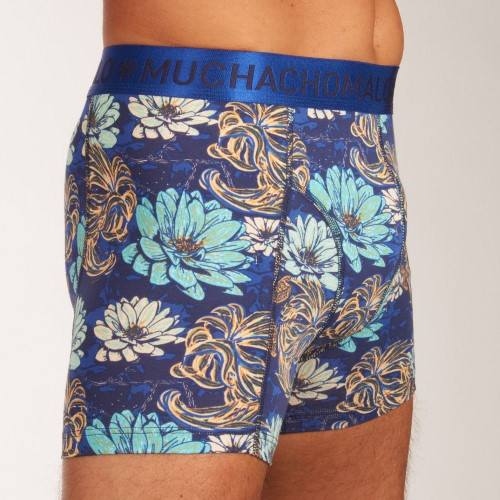 Muchachomalo Lickit blauw/print boxershort